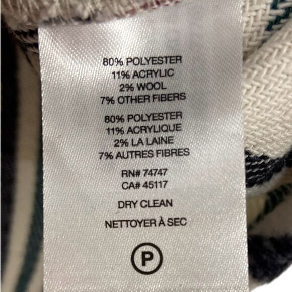 Natural Reflections Size L Plaid Shacket Shirt Jacket - Picture 7 of 11